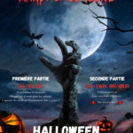 Affiche Halloween Pegase