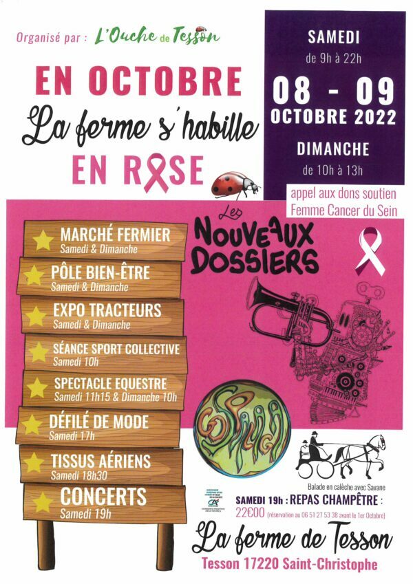 Octobre rose Tesson